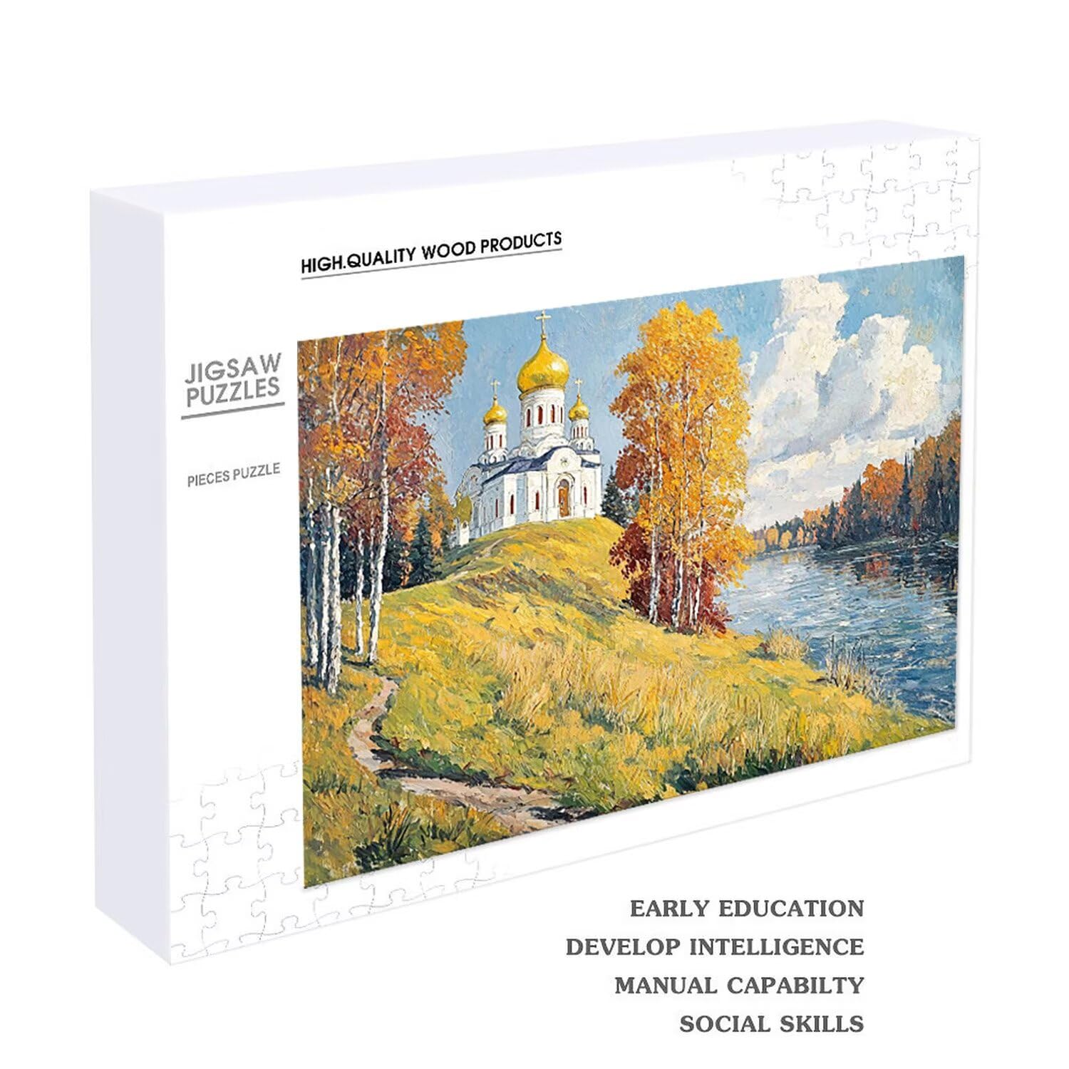 Puzzle in Legno per Adulti 1500 Pezzi | Vista| Giocattoli Educativi | Puzzle Adulti E Famiglie Decor | Dimensione Di 87x57cm | Regalo Adultis | Regali Natale (Formato: 34.8x22.8in) o-190