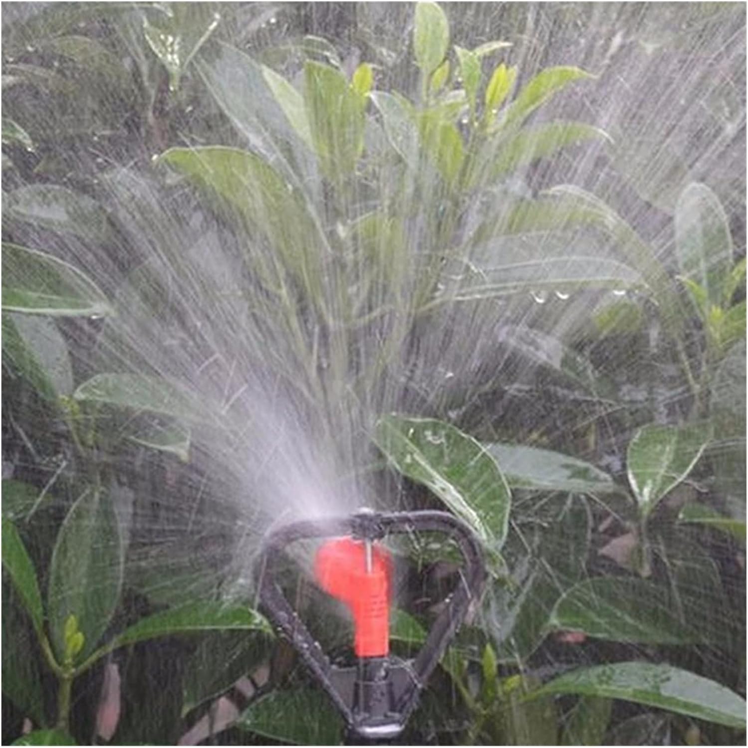Gardening Irrigation Dripper 20 Pieces of 1/2 Inch External Thread Lawn Sprinkler Thickened Frame Stainless Steel Rod Automatic Rotating Irrigation Landscape Nozzle