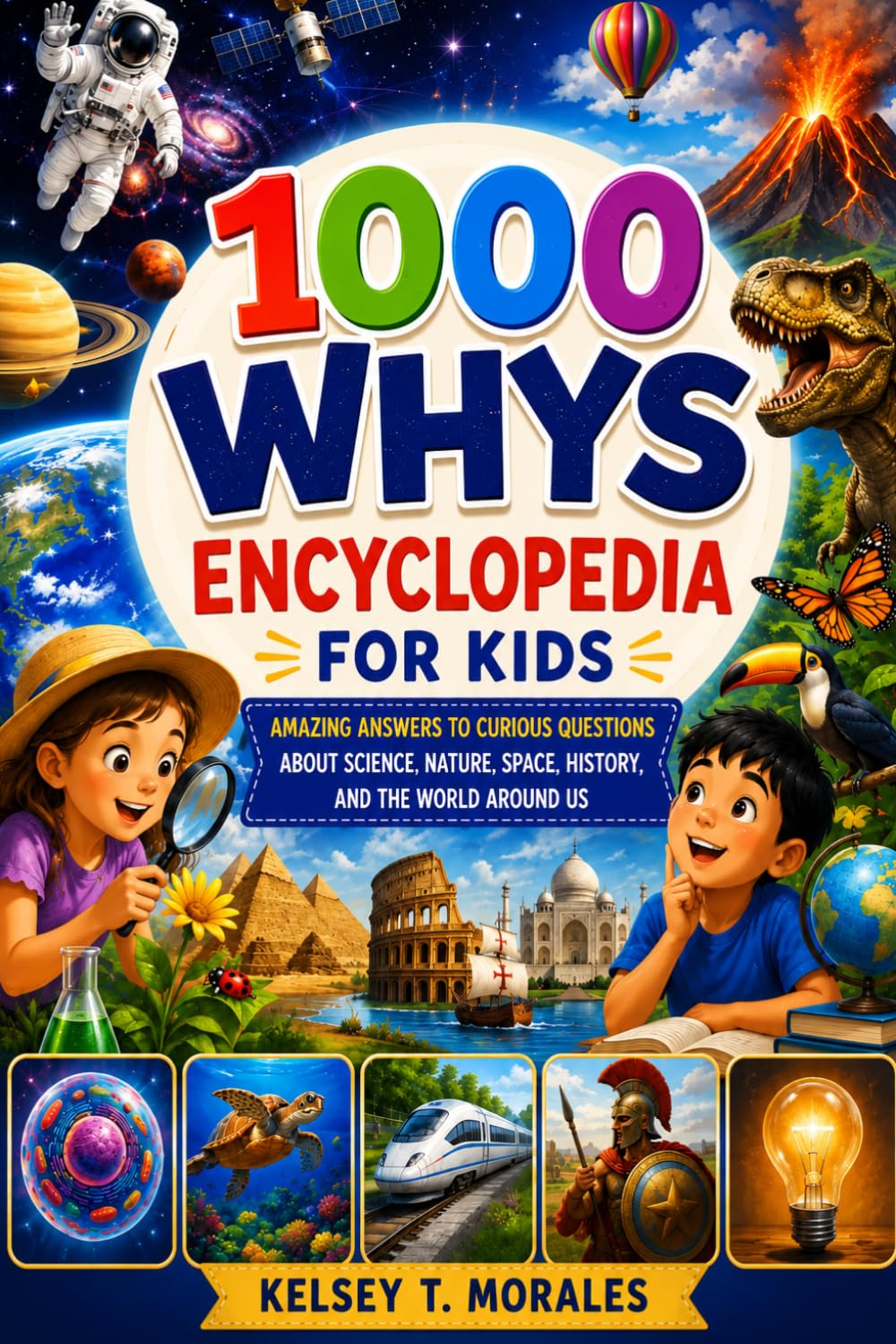 1000 Whys Encyclopedia for Kids: Amazing Answers to Curious Questions About Science, Nature, Space, History, and the World Around Us