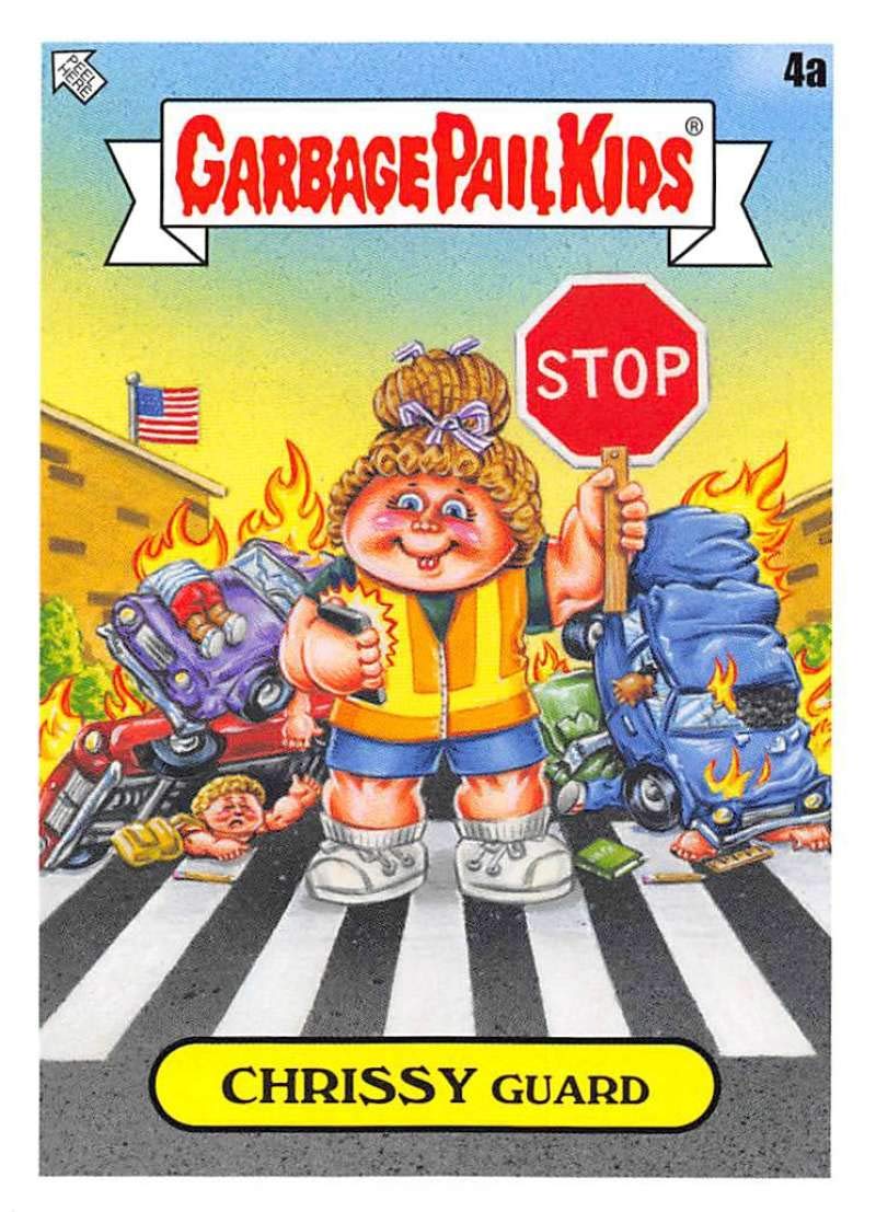 2020 Garbage Pail Kids Late to School #4A CHRISSY GUARD Trading