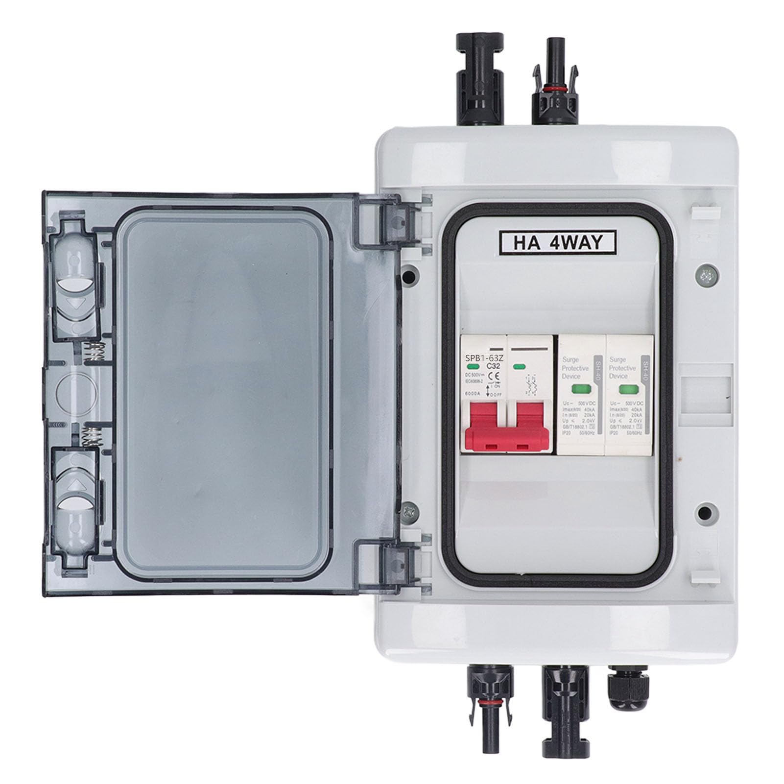 Scatola Combinatrice Fotovoltaica Impermeabile IP65 con Protezione per Sistemi Solari