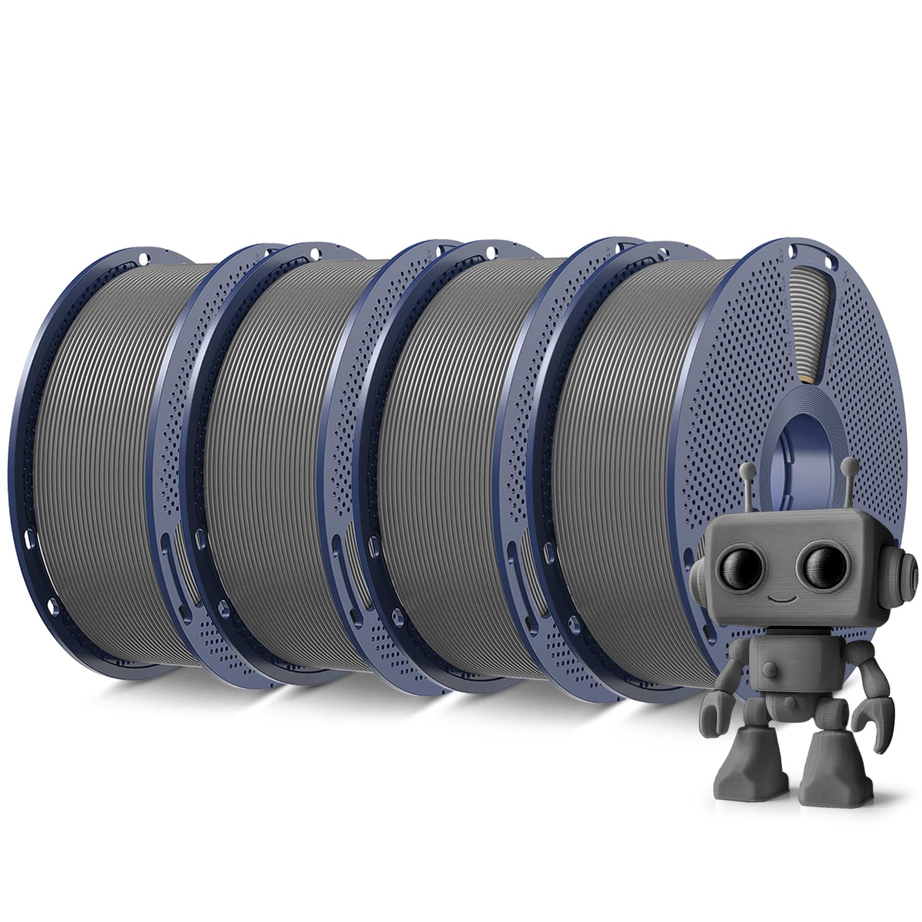 Amazon.co.jp: SUNLU (サンルー) 高速PLA メタフィラメントセット 4KG