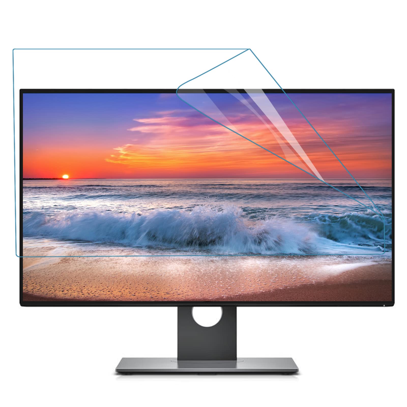 Protecteur D'écran HD Et Mat pour 25 Pouces, Anti Lumière Bleue, Film Doux Antireflet Mat, Convient Aux Moniteurs LCD, Tvs, Pc,HD-25inch(554x312mm)
