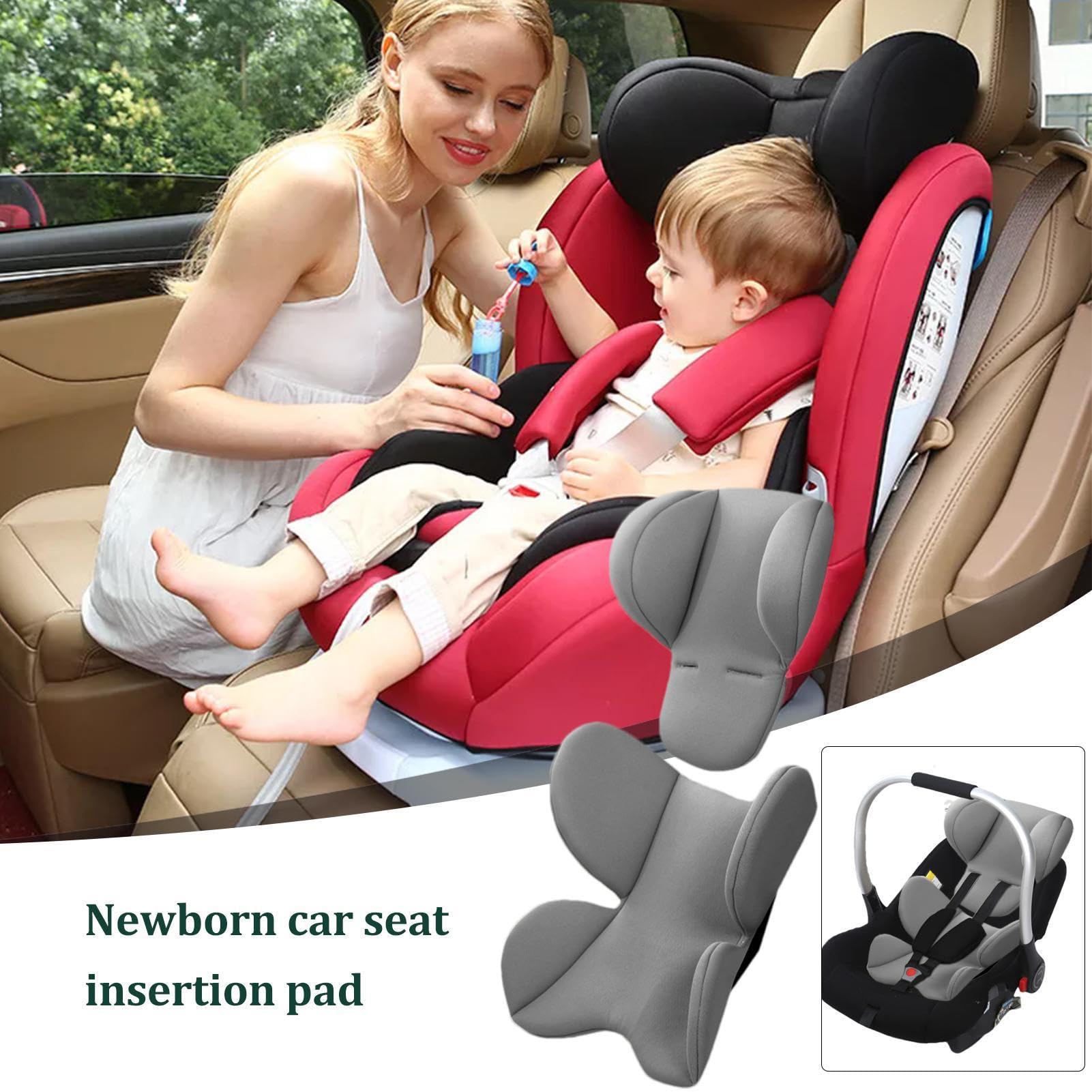 Insert De Poussette Pour Bébé – Coussin De Soutien Pour Siège De Voiture | Coussin De Soutien Du Corps Du Nourrisson Pour Poussette, Balançoire, Videur, Voyage | Doublure De Positionnement Souple