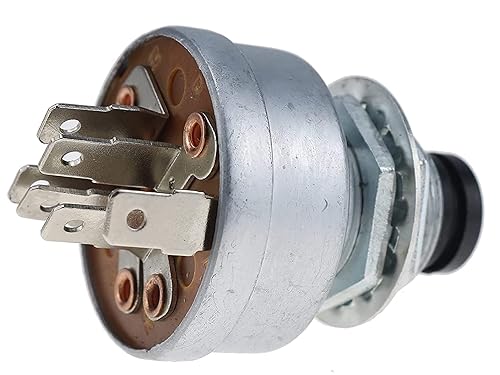 Miniatura 4 de Interruptor de encendido de arranque AM101561 TCA22740 TCA15075 compatible con John Deere 130 160 165 170 175 180 185 240 245 260 265 285 320 500