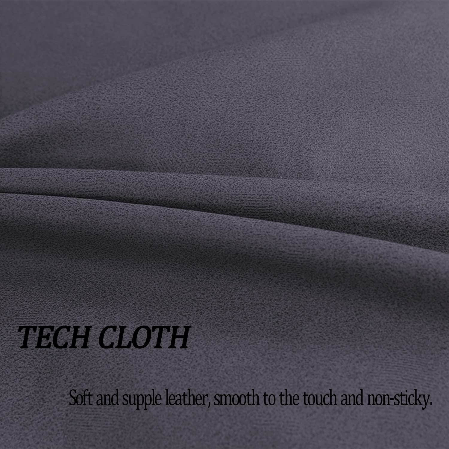 Federe Cuscini Tessuto Tecnico Copricuscini Quadrate Federe Cuscini, per Arredo Moderno Letto e Sedia (Marrone-Grigio,50 * 50cm(Set di 4))