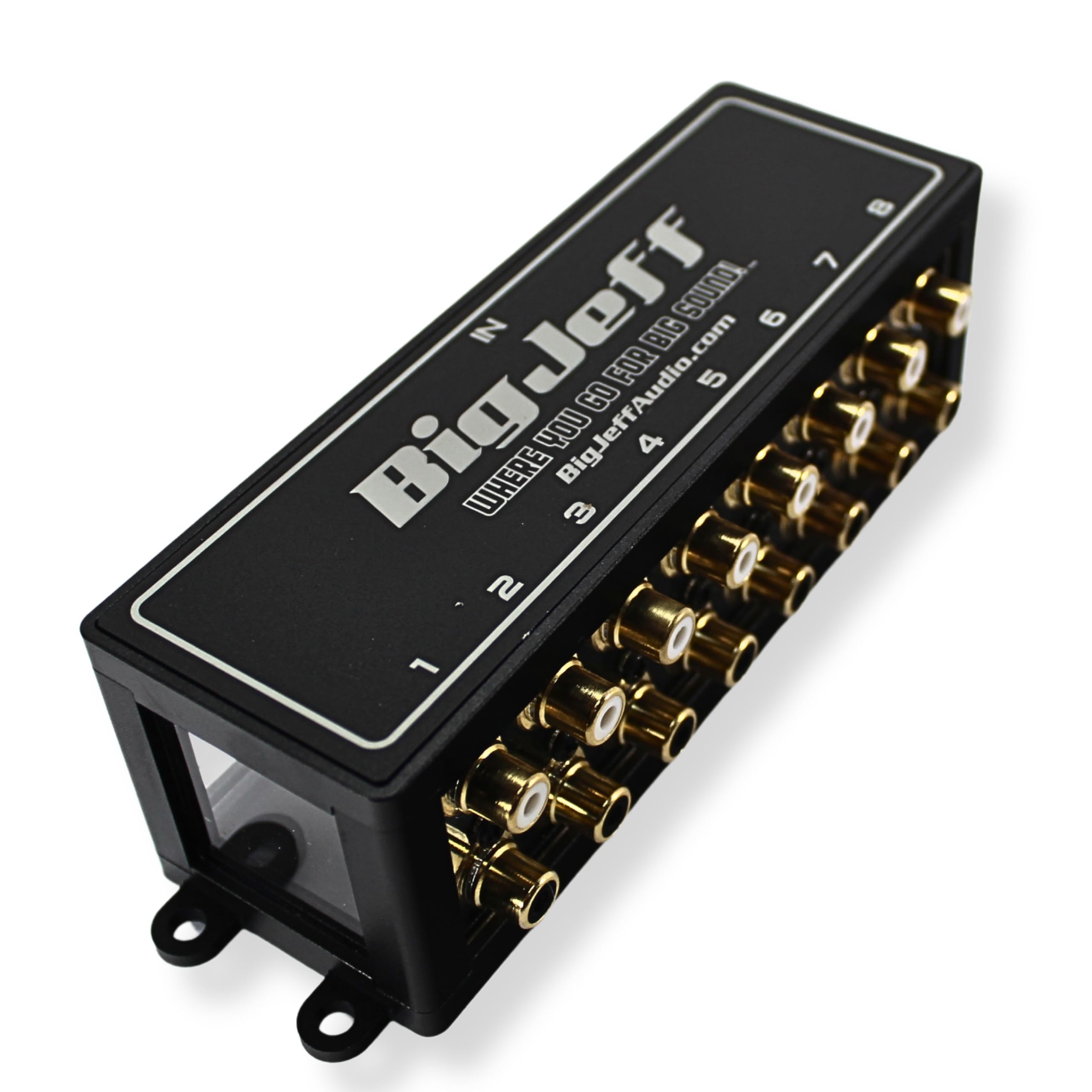 Amazon.com: Big Jeff Audio 1-to-8 Pair Cockbox RCA Splitter