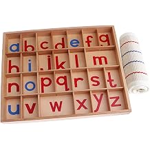 Toys Wooden Movable Alphabet Alphabet Letters Numbers Block Set Small Letter Objects for Literacy Development Sui, with small mat