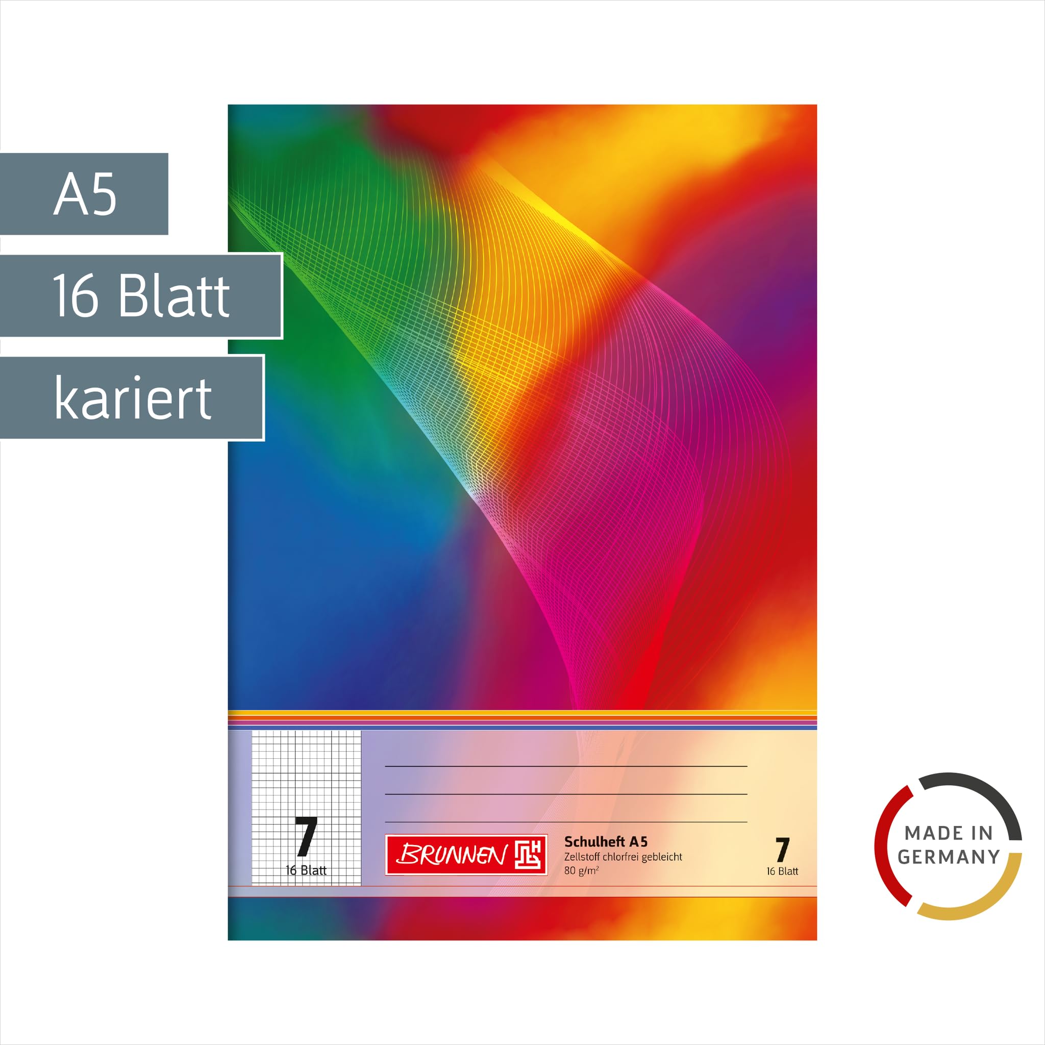 Herlitz Malblock A3 Comic Papier Sans Bois 70 G/m², 30 Feuilles, Blanc