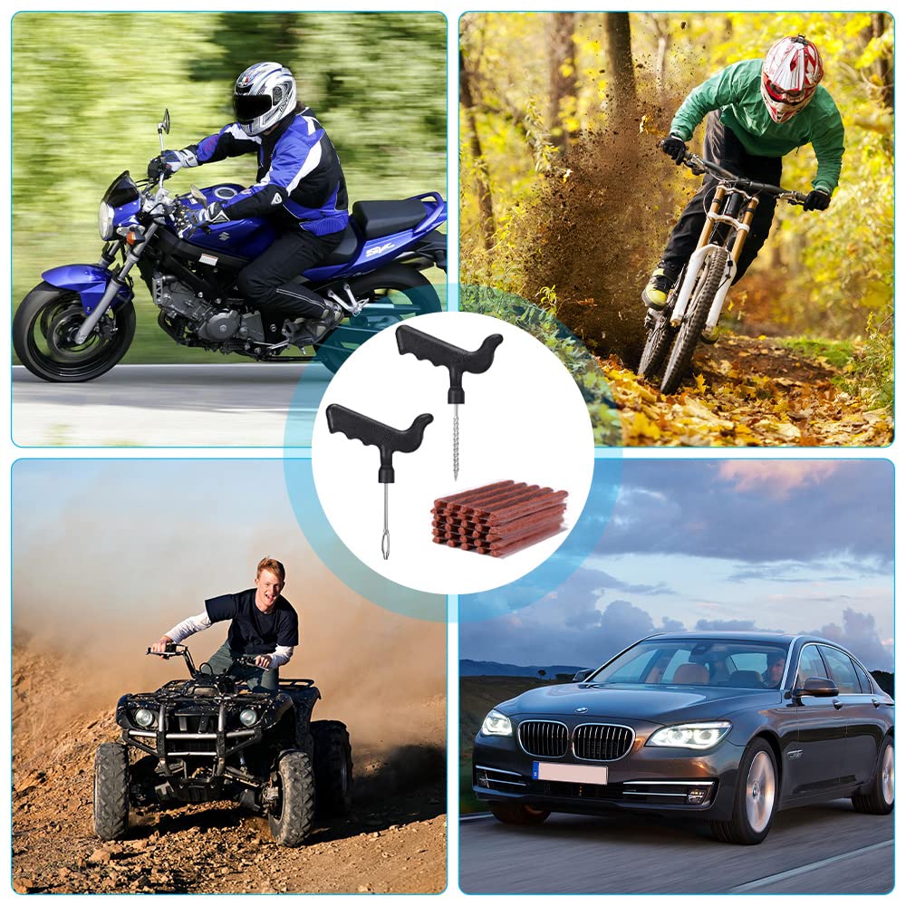 Kit Riparazione Pneumatici Tubeless Zevmi 6 Pezzi - Per Auto, Moto, Bici | Emergenza Stradale - Foto 8