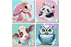 Enriching Paint by Numbers Animals for Kids: Cultivate Creativity and Imagination