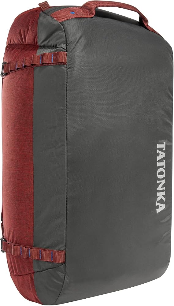 Tatonka Duffle Bag 65L - Foldable Travel Bag with Backpack Function Lockable Small Stowable and with 65 Litre Volume