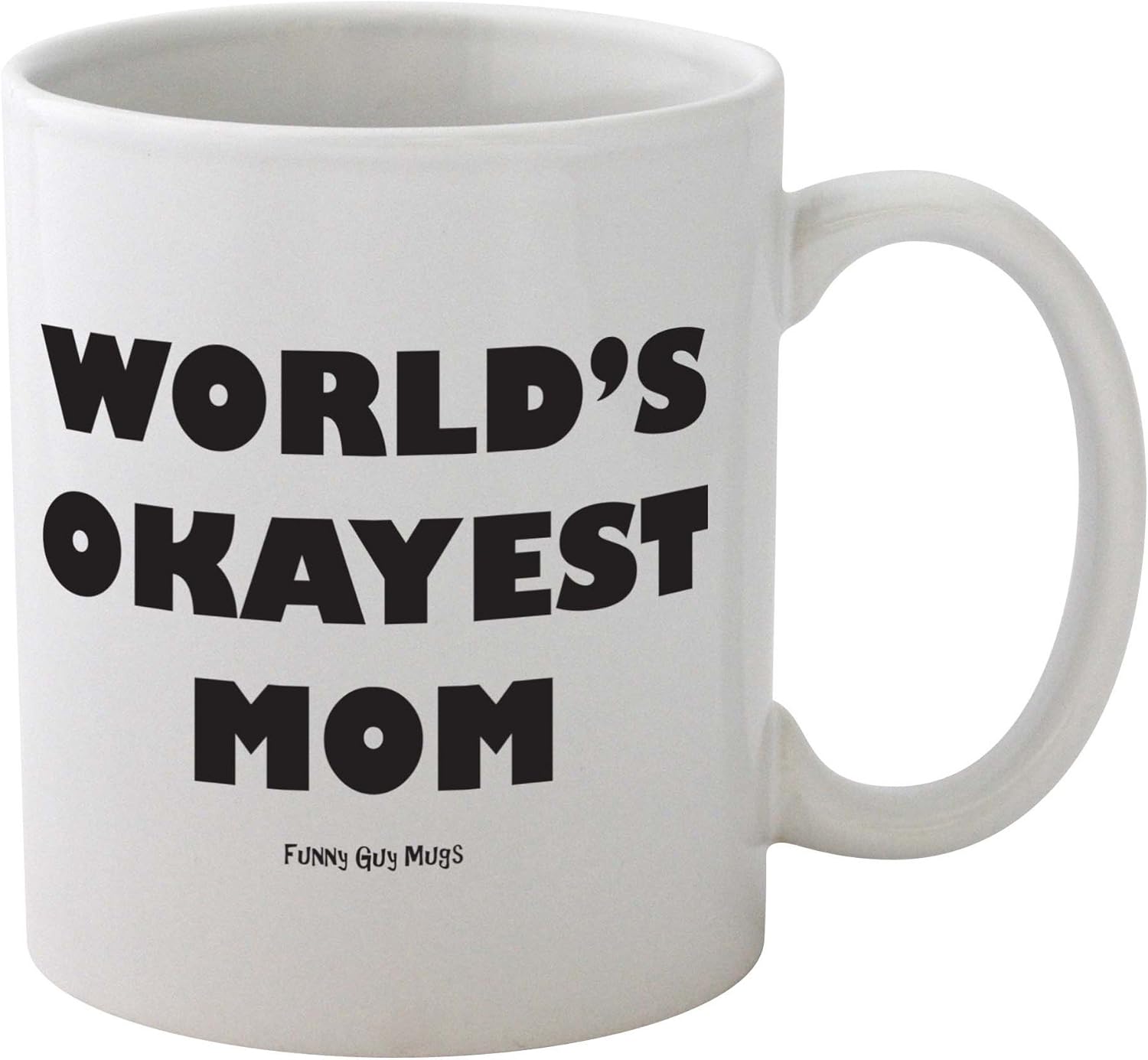 world's okayest mom mug