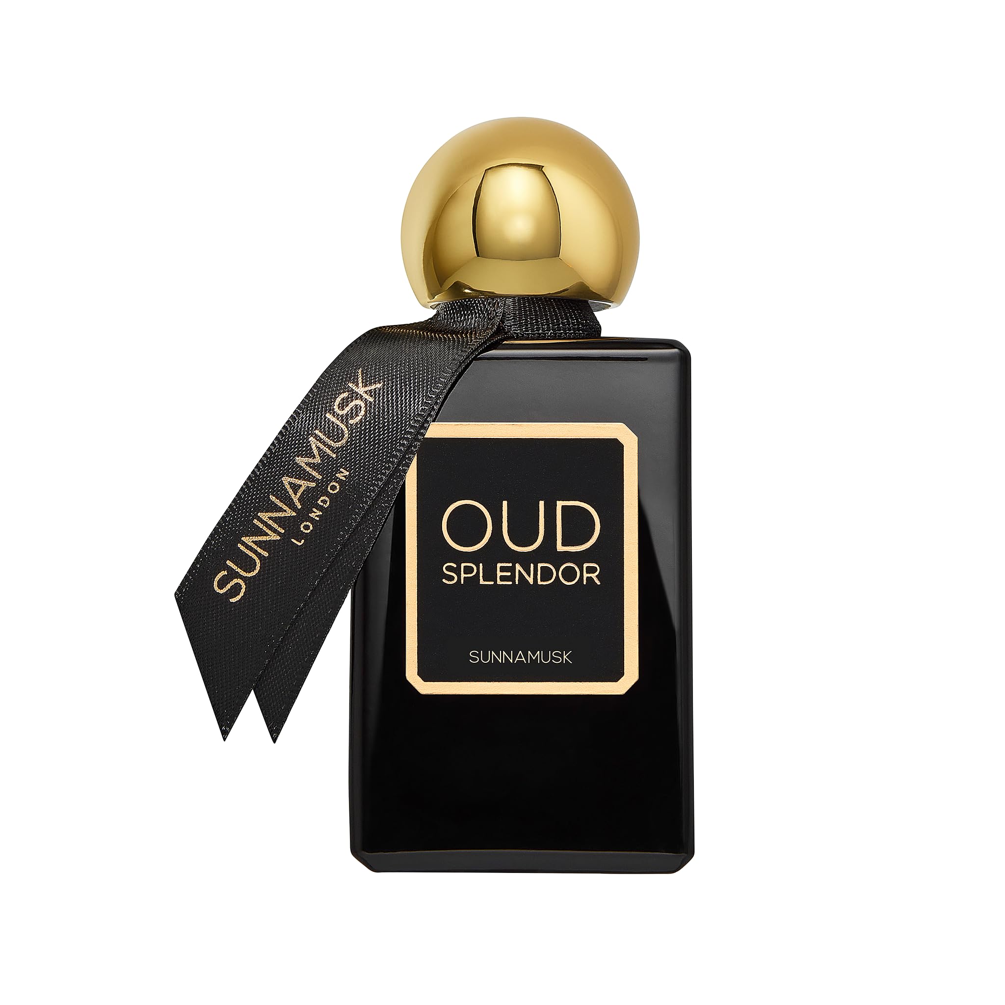 Sunnamusk LondonOud Splendor Eau De Parfum, Men, Spicy And Sweet Oud Fragrance, Perfume, Luxury Fragrance (50ml)