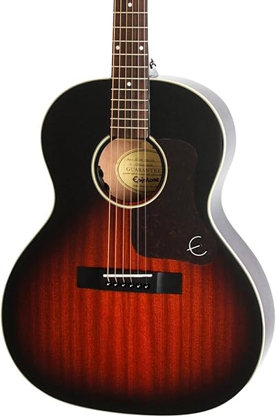 Amazon Com Epiphone Limited Edition El 00 Pro Mahogany Top Acoustic Electric Guitar Vintage Sunburst Musical Instruments