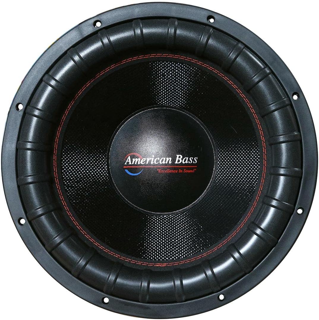 (2) AMERICAN BASS Godfather 15” SPL Competition SUBWOOFERS Dual 2-OHM (1 Pair)