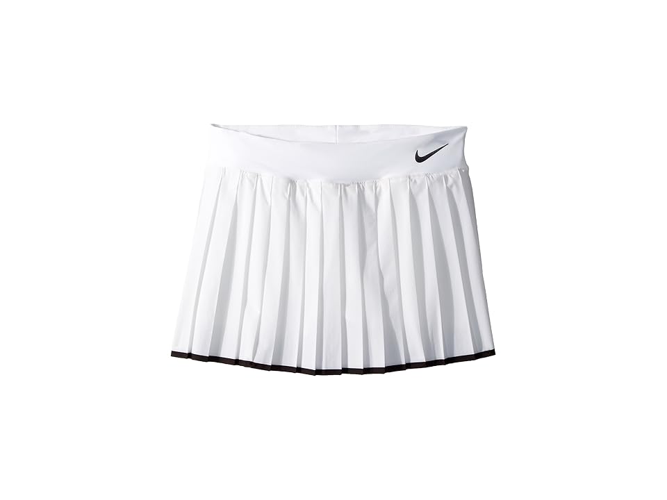 

Nike Kids Court Victory Tennis Skirt (Little Kids/Big Kids) (White/Black) Girl's Skirt