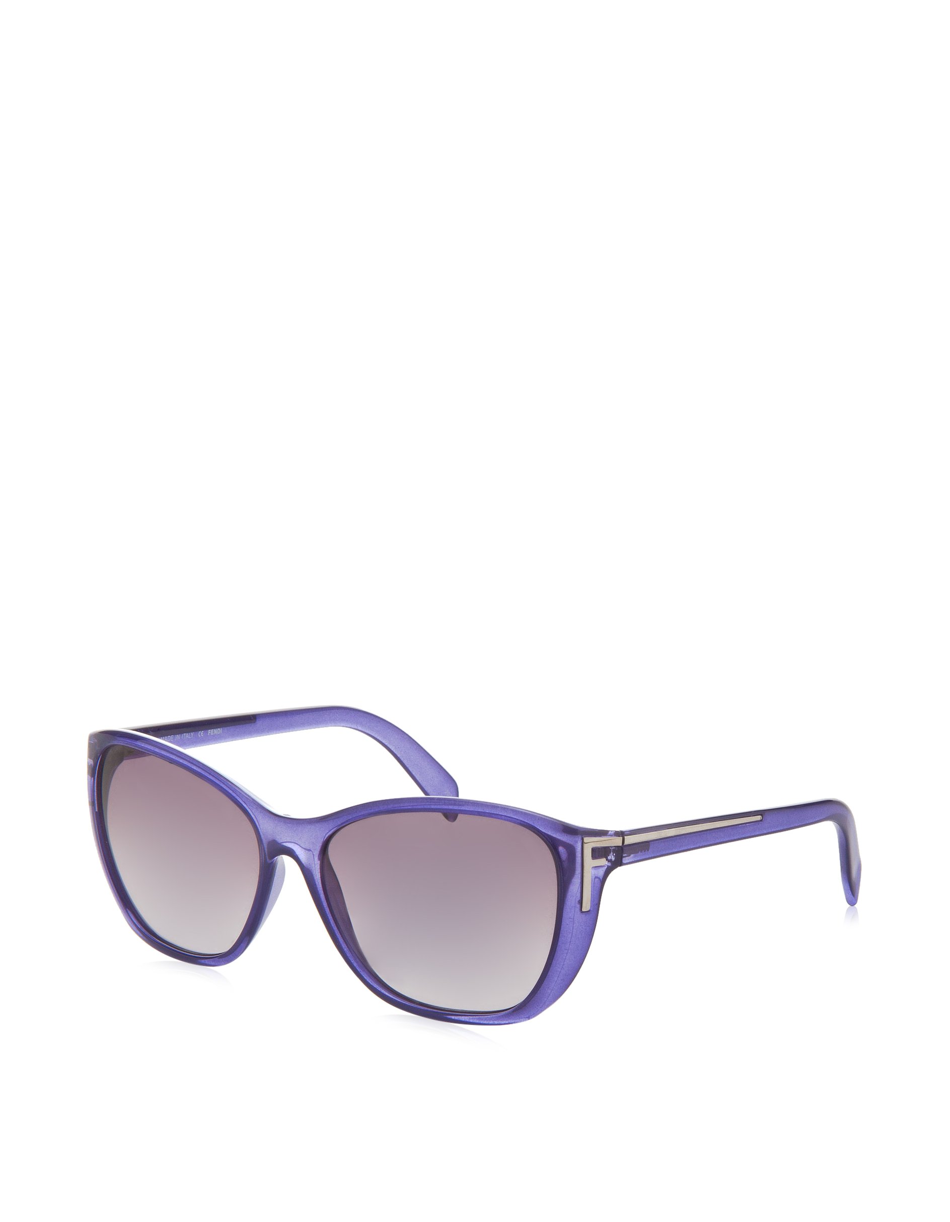 Fendi FS5219 513 Crystal Purple Frame Grey Gradient Lens Sunglasses w/ Case 58mm Fendi Sunglasses Fs 5219 Purple 513 Fs5219 | Desertcart INDIA main image 2
