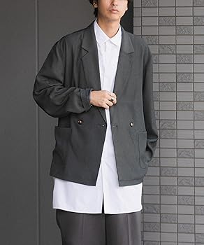 【タグ付き】Cabana ネイビー ダブルジャケット 36 Amazon.co.jp: [センスオブプレイス] ジャケット コート ダブル
