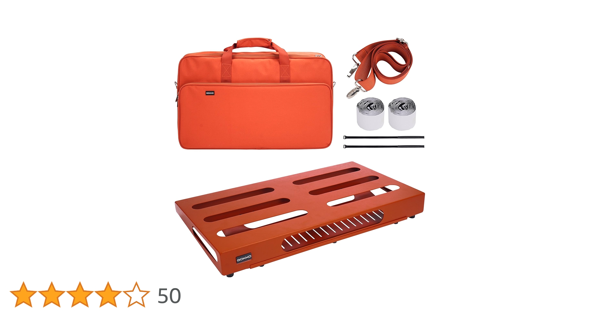 Amazon | GOKKO ギターエフェクター ボード ペダルボード 収納バッグ