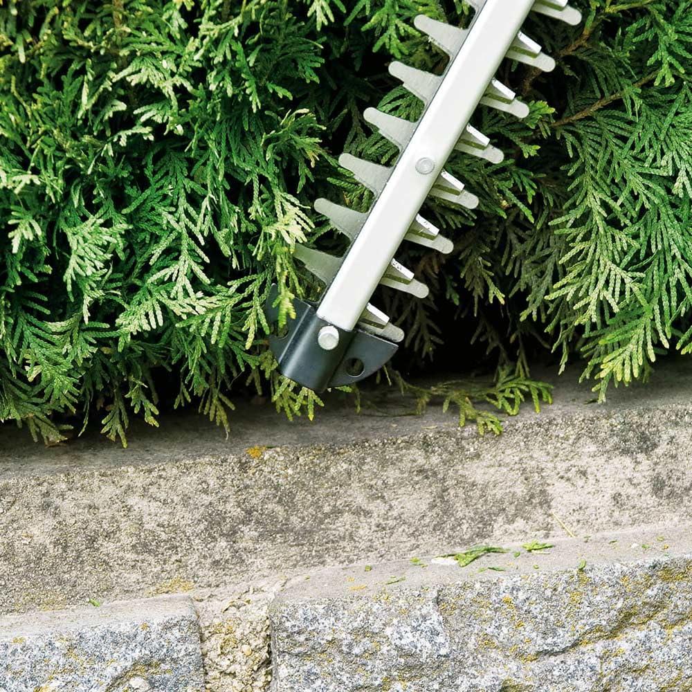 Einhell - Elektryczne nożyce do żywopłotu o średnicy 45 cm - Cięte laserowo ostrze diamentowe, grubość cięcia 12 mm - GH-EH 4245 lekka przecinarka do żywopłotu, mocna, bezpieczna i łatwa w obsłudze
