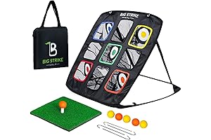 Big Strike Golf: Master Your Chipping with our Expansive Practice Net