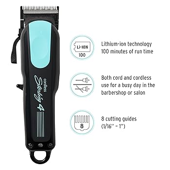 WAHL CordlessSterling4 フェードカット必需品❗️ Wahl Cord/Cordless Sterling 4 Lithium Ion Clipper | Wahl Pro