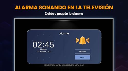 Miniatura 4 de Alarm Clock With Beautiful Clock Face Screensaver - Peaceful Wallpaper To Wake Up From Sleep On Time With Reminder Ringtone Music, Sounds, Digital Analog Wall Clock Background Screen Savers Hd 4k