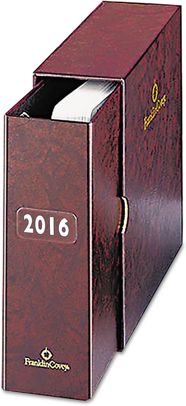 FranklinCovey - Storage Combo - Protect Past and Future Planner Pages (Compact, Burgundy)