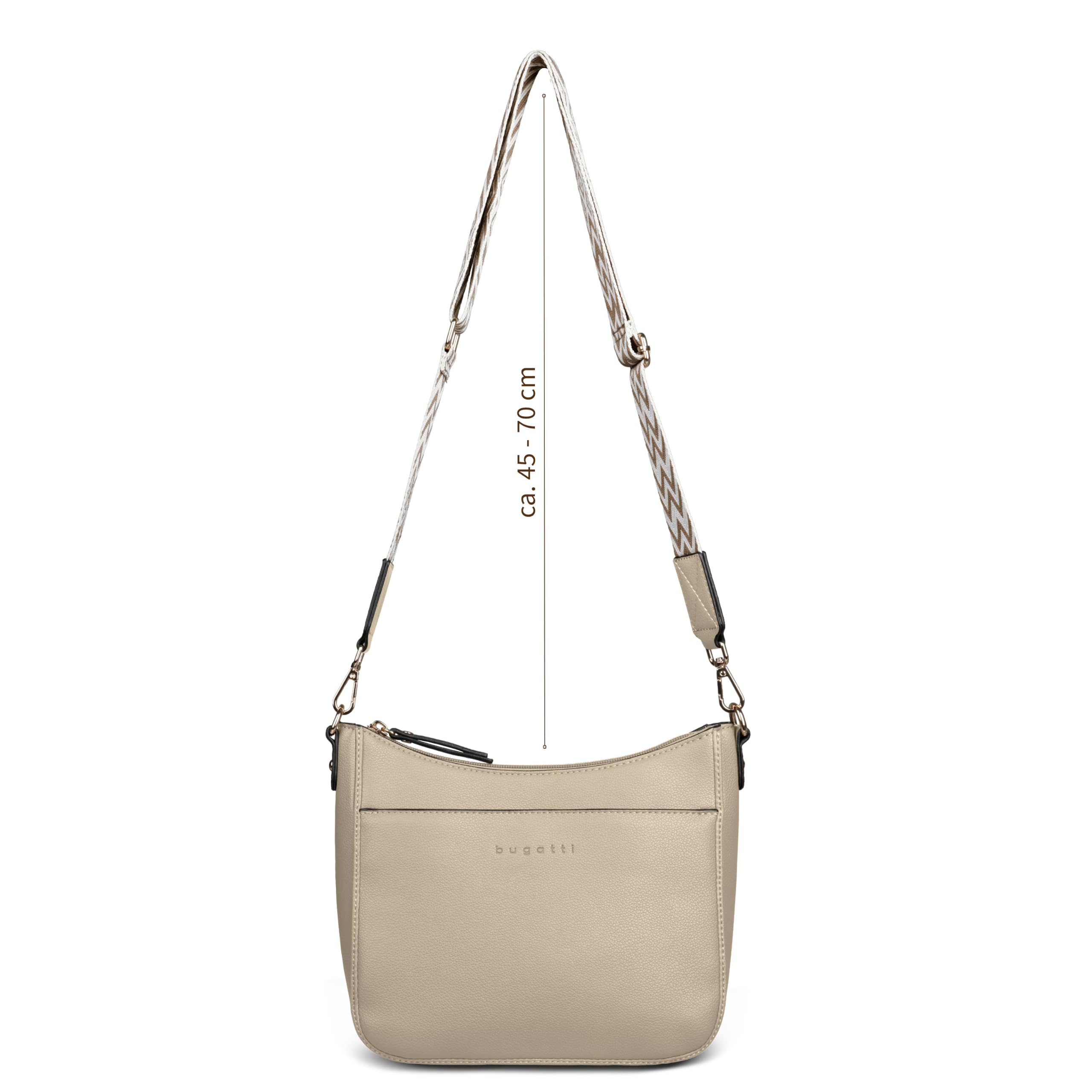 bugatti Mare 3.0 – Piccola borsa a tracolla da donna in ecopelle, elegante e maneggevole