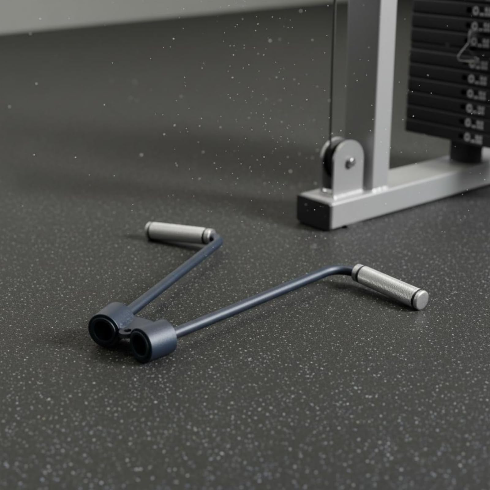 Qianly Latzug Stange Fitness Griff Trizepsstange Kabelzugstange Kabelzuggriff Stabile für Trizepsdrücken Latzug Und Ruderzug mit Ruhigem Bewegungsablauf für, Neues Modell