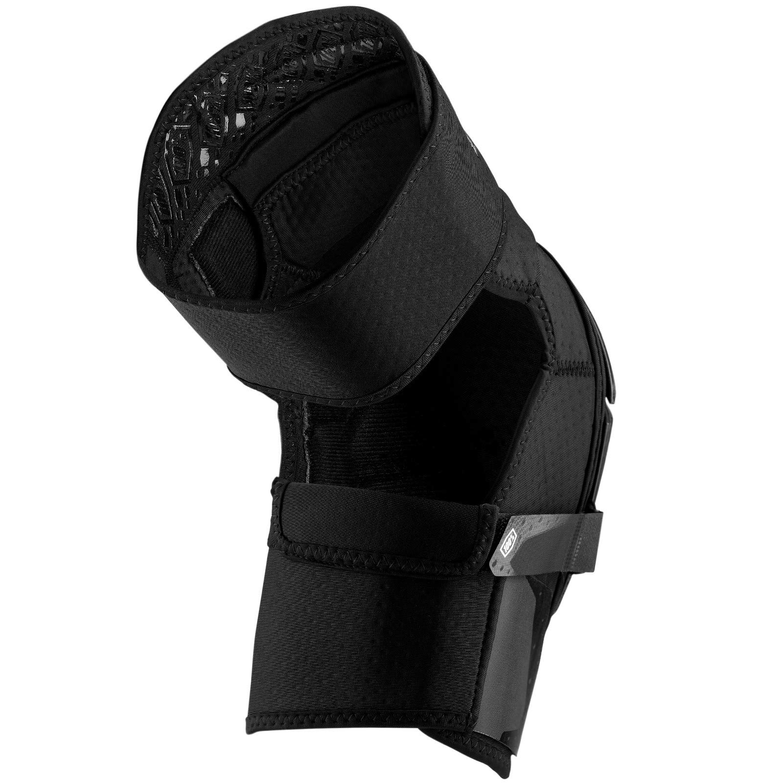 100 Percent Protector (Guard) De Rodilla MTB - Par Fortis Negro (L/XL, Negro)