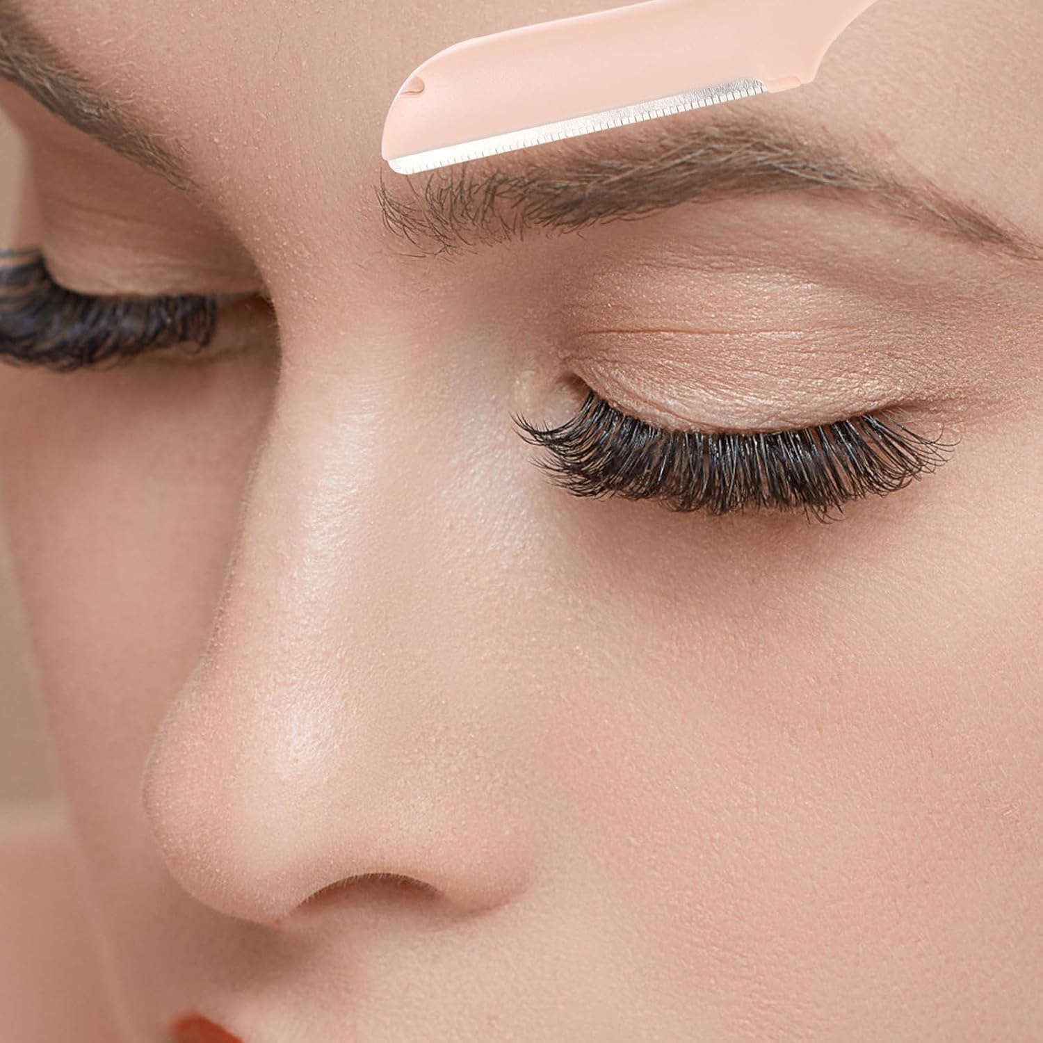 4pcs Adorable Rabbit Eyebrow Trimmers for Women Facial Hair