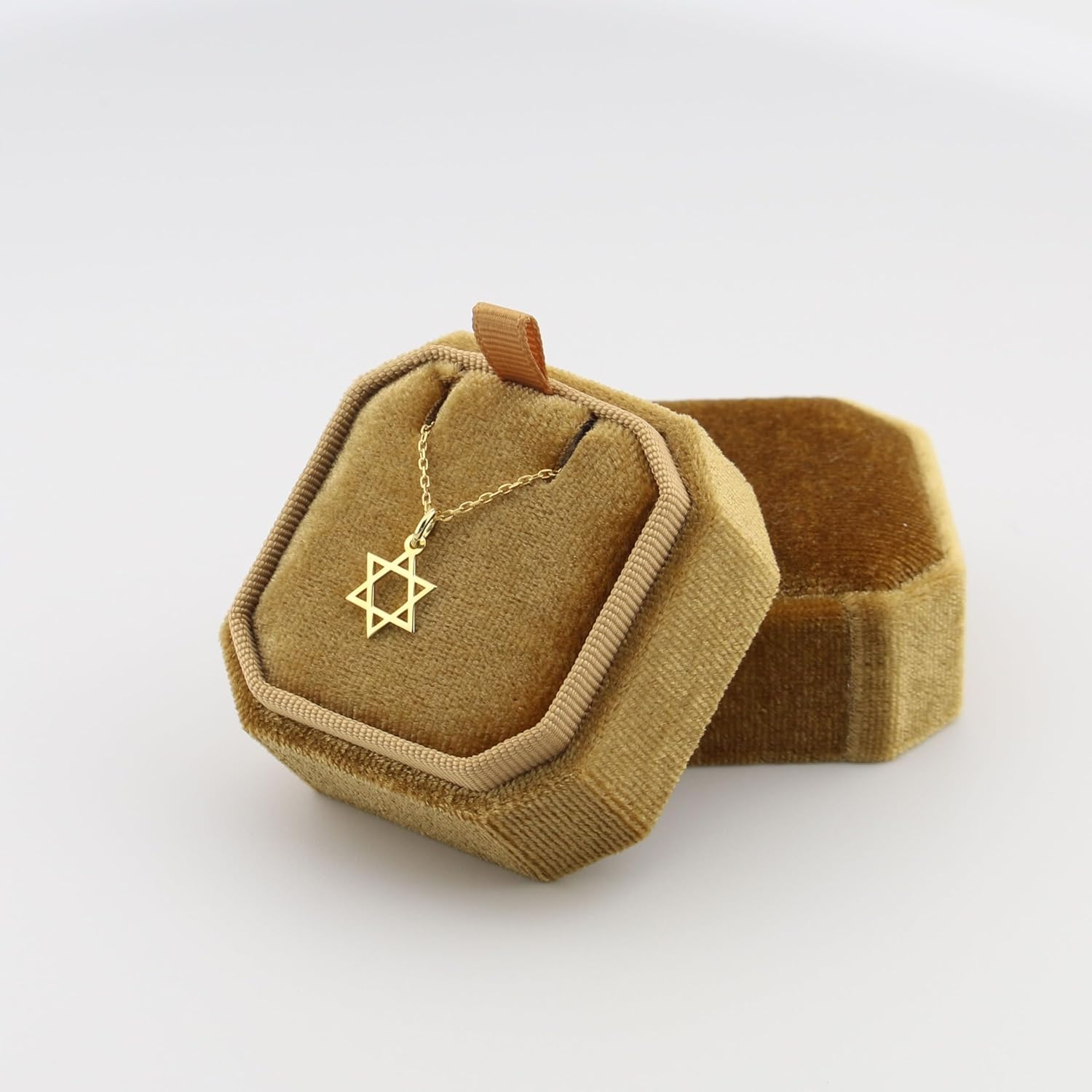 925 Sterling Silver Star of David Necklace for Women | Jewish Star Necklace with Rhinestones or Plain | Adjustable Chain | 1 cm Pendant | Hypoallergenic | Magen David - Image 7