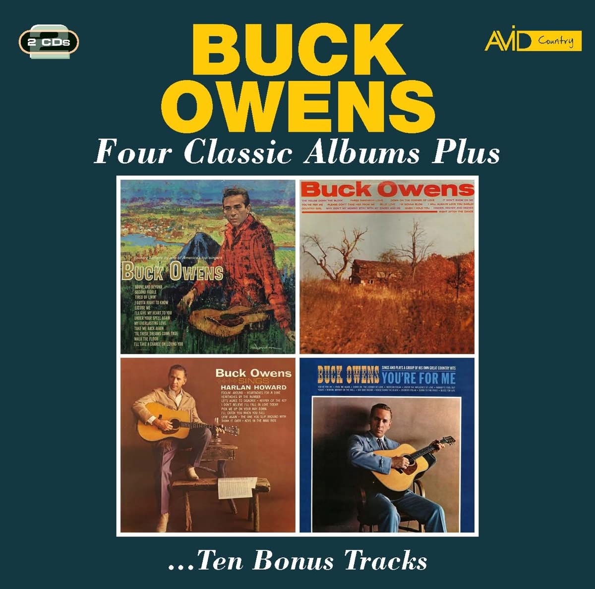 Four Classic Albums Plus (Buck Owens / Buck Owens / Buck Owens Sings Harlan Howard / You're For Me)