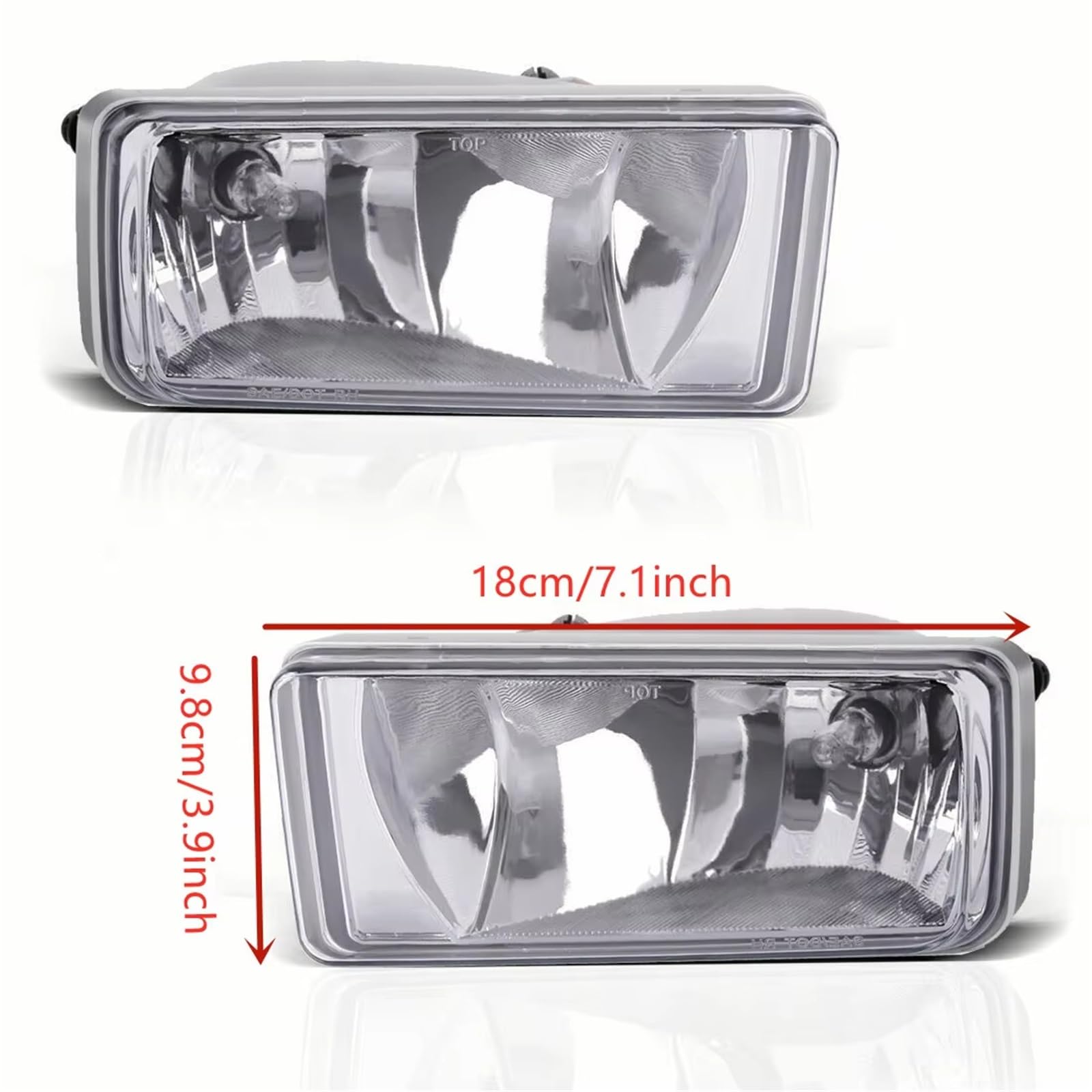 Fari Auto Paraurti Anteriore Nebbia Per Cadillac Per Escalade Per Chevy Per Avalanche Per Silverado Per Suburban Per Tahoe Per GMC Per Sierra Per Yukon 07-18 Faro Anteriore