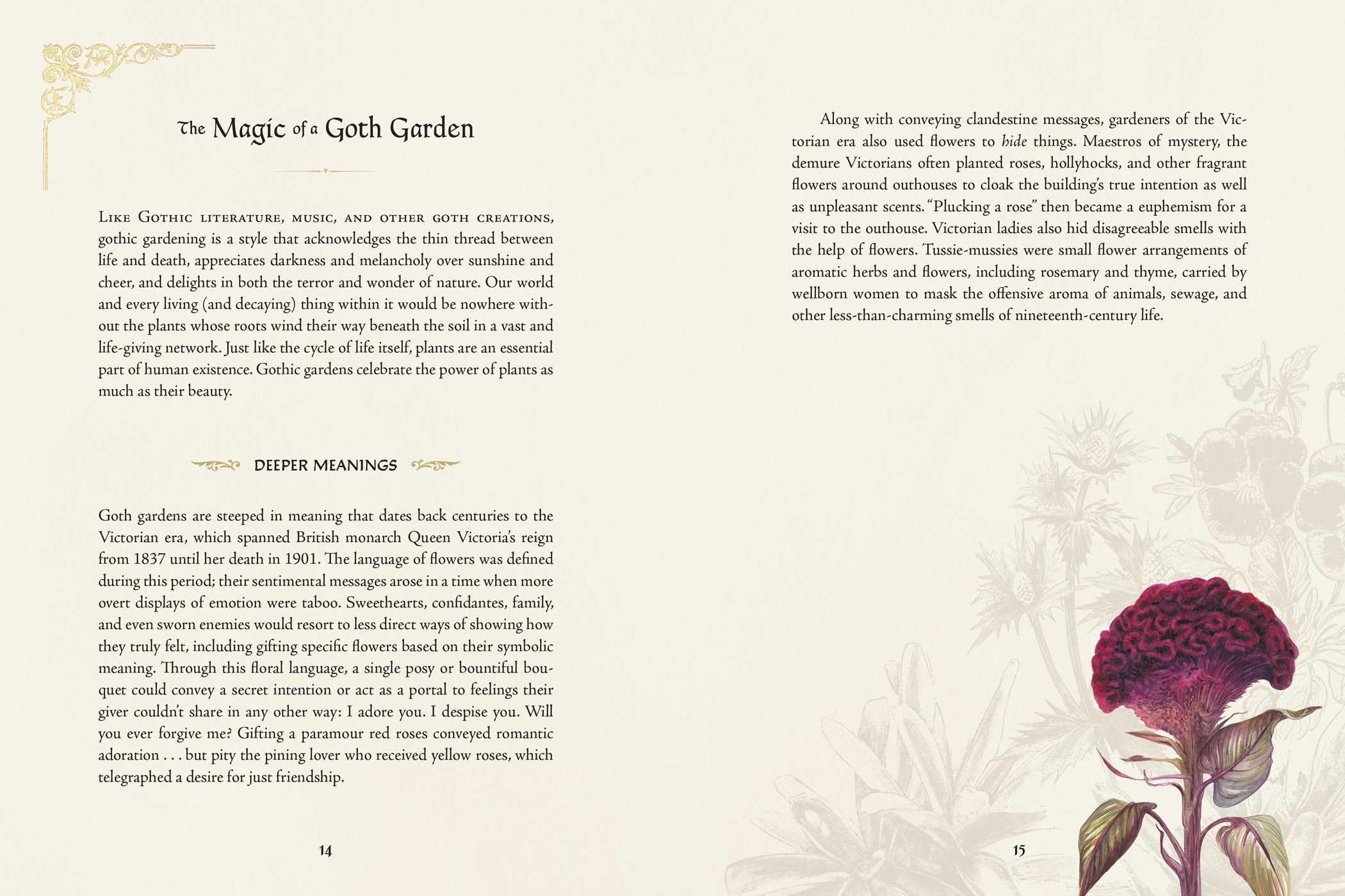 The Goth Garden: The Mystery, Beauty, and Lore of Dark Gardening