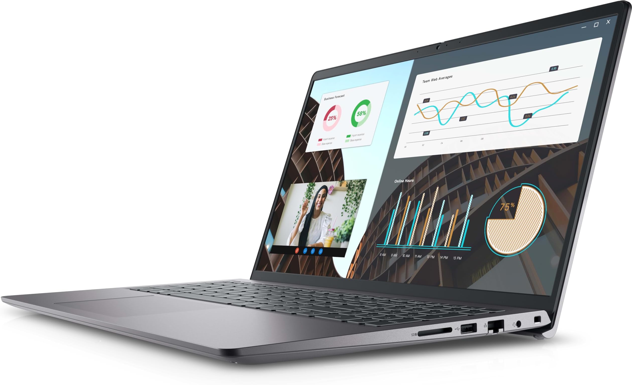 Dell Vostro 3000 3530 Laptop | 15.6" FHD | Core i7-1TB SSD Hard Drive - 32GB RAM | Cores - 13th Gen CPU Win 11 Home BLACK