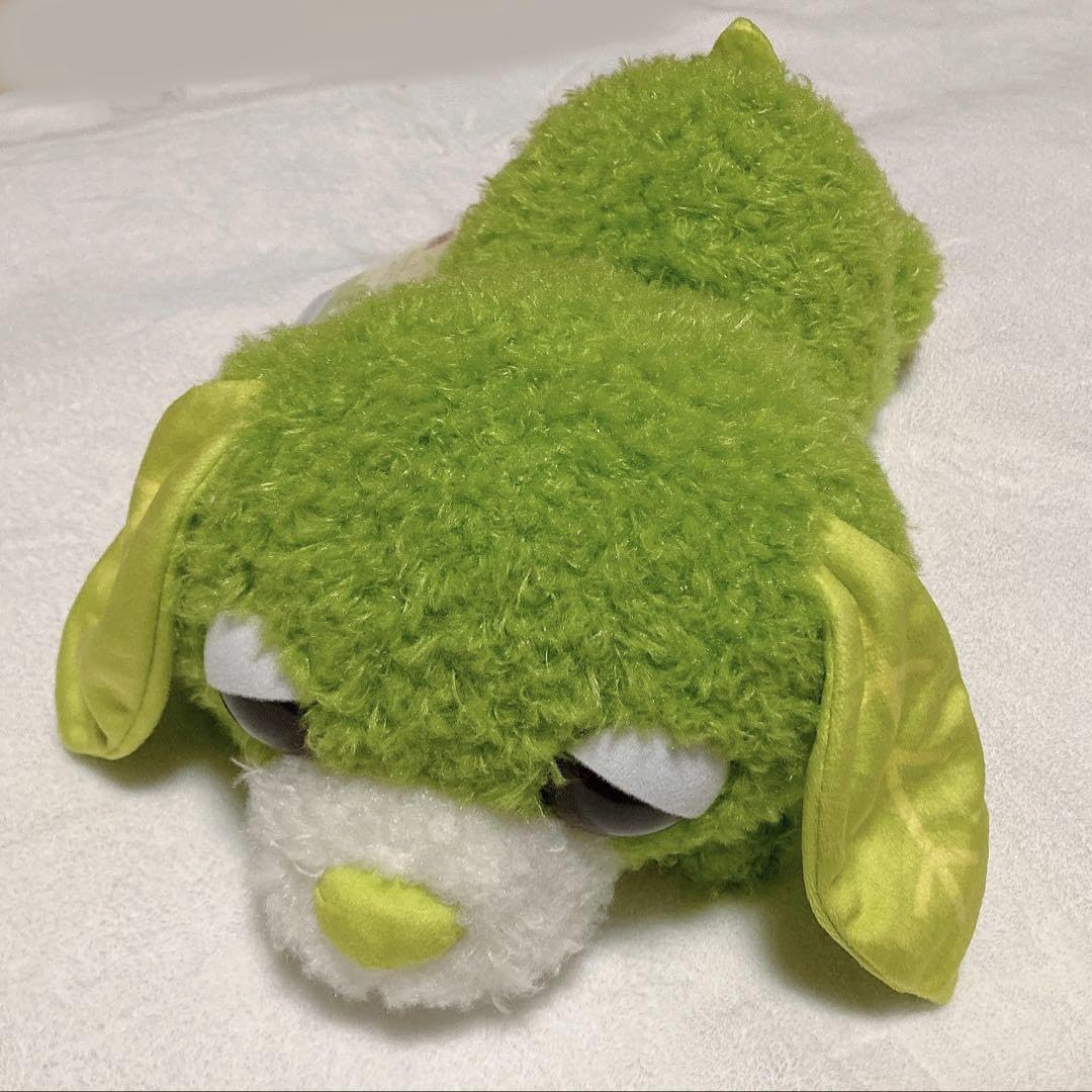Amazon.co.jp: お茶犬 寝そべり L ぬいぐるみ リョク : おもちゃ
