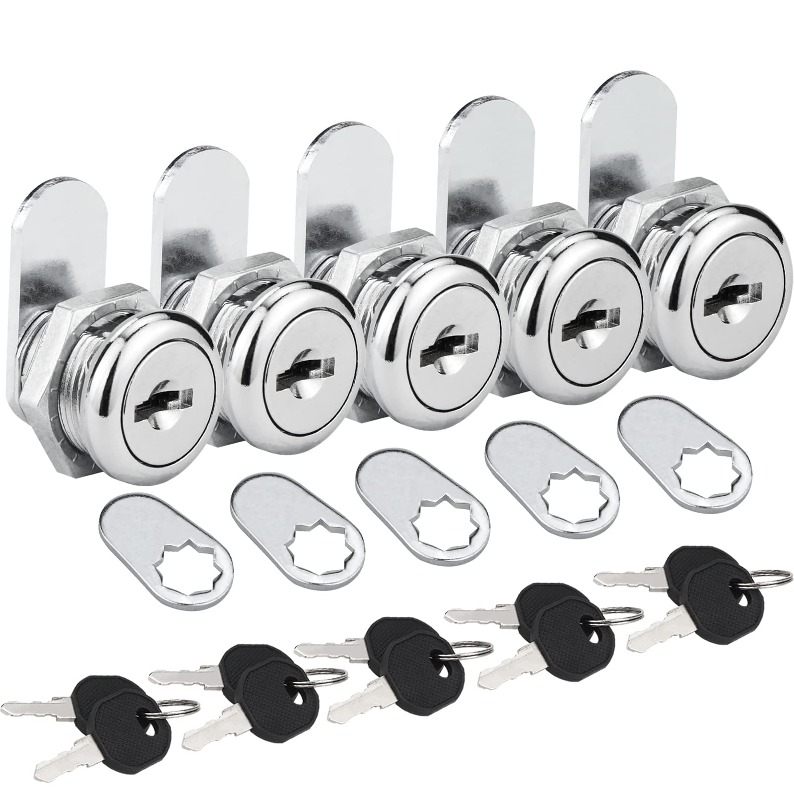 Buy Truck Tool Box Locks, 5 Pack Keyed Alike 5/8" Tool Box Replacement