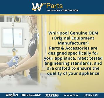 Whirlpool W10779716 Genuine OEM Bake Element for Ranges