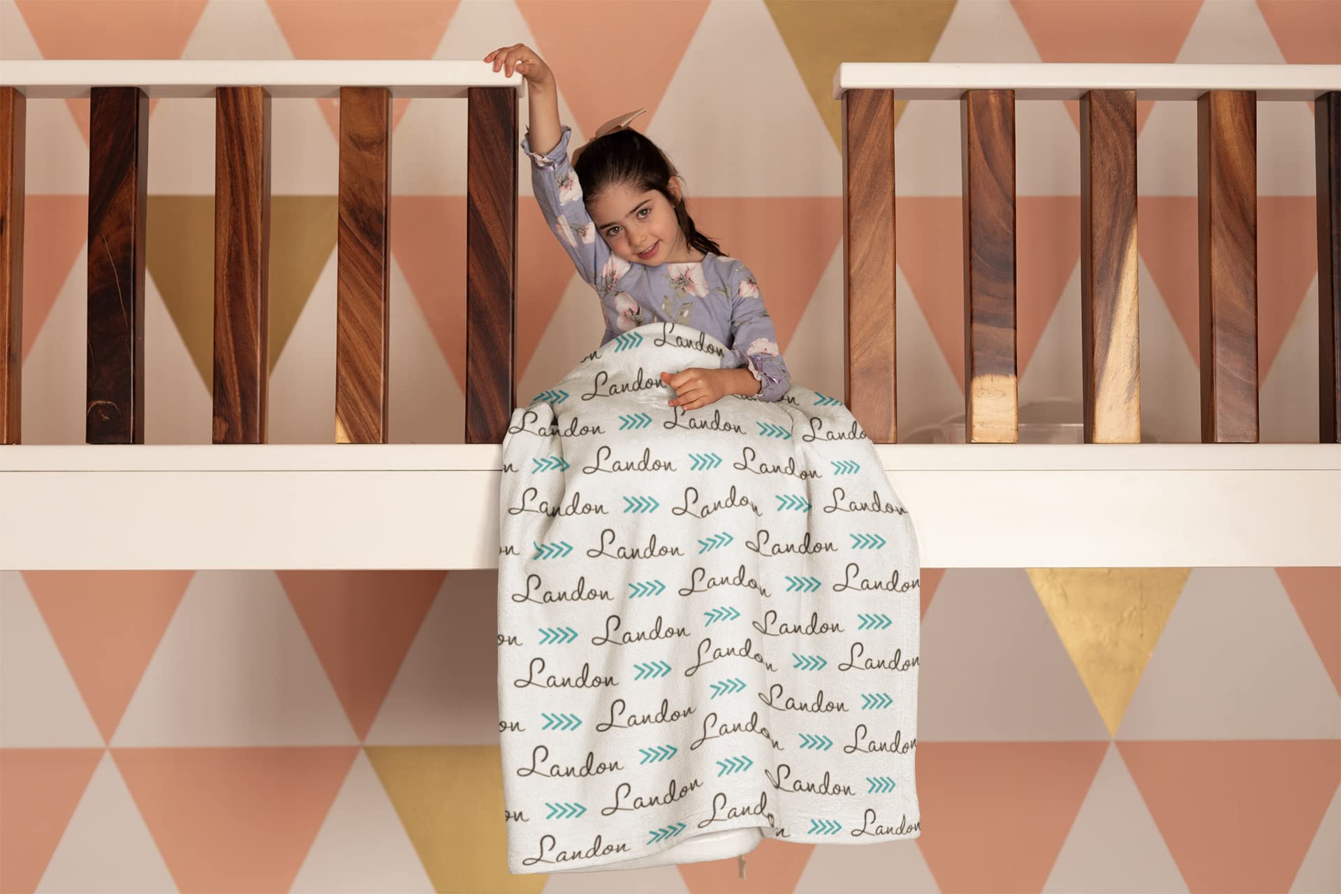 OMGSHIRTS Personalized, Customized Baby Kids Blanket with Name, Customized Baby Blankets for Girls and Boys with Name, Customized Baby Blankets, Customized Gifts for Newborn Boy, New Boys