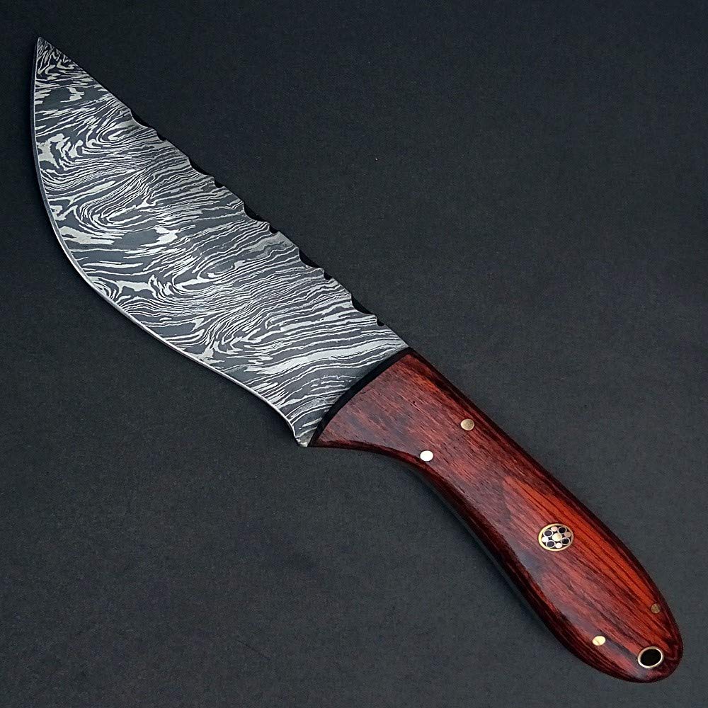 PAL 2000 KNIVES Coltello in Acciaio Damasco Fatto A Mano su Misura CHA-9298
