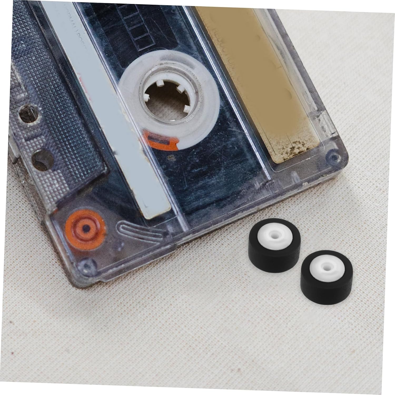 6pcs Rubber Pinch Roller for Recorder and Audio Machine Replacement