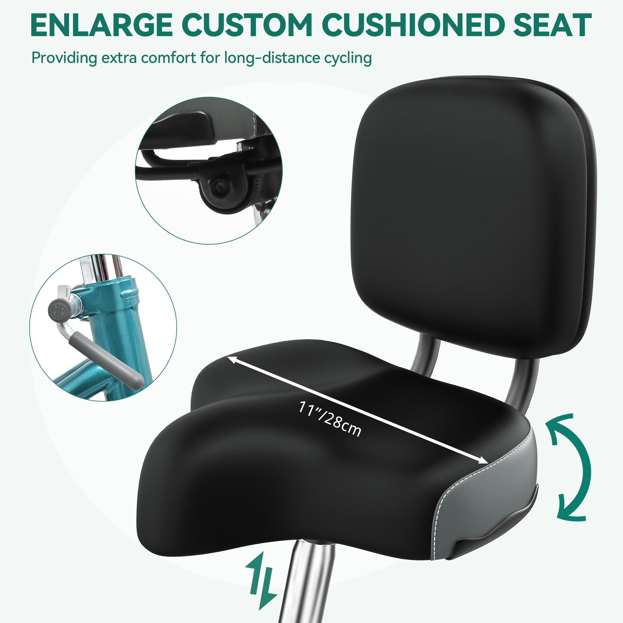 YITAHOME Adult Tricycle