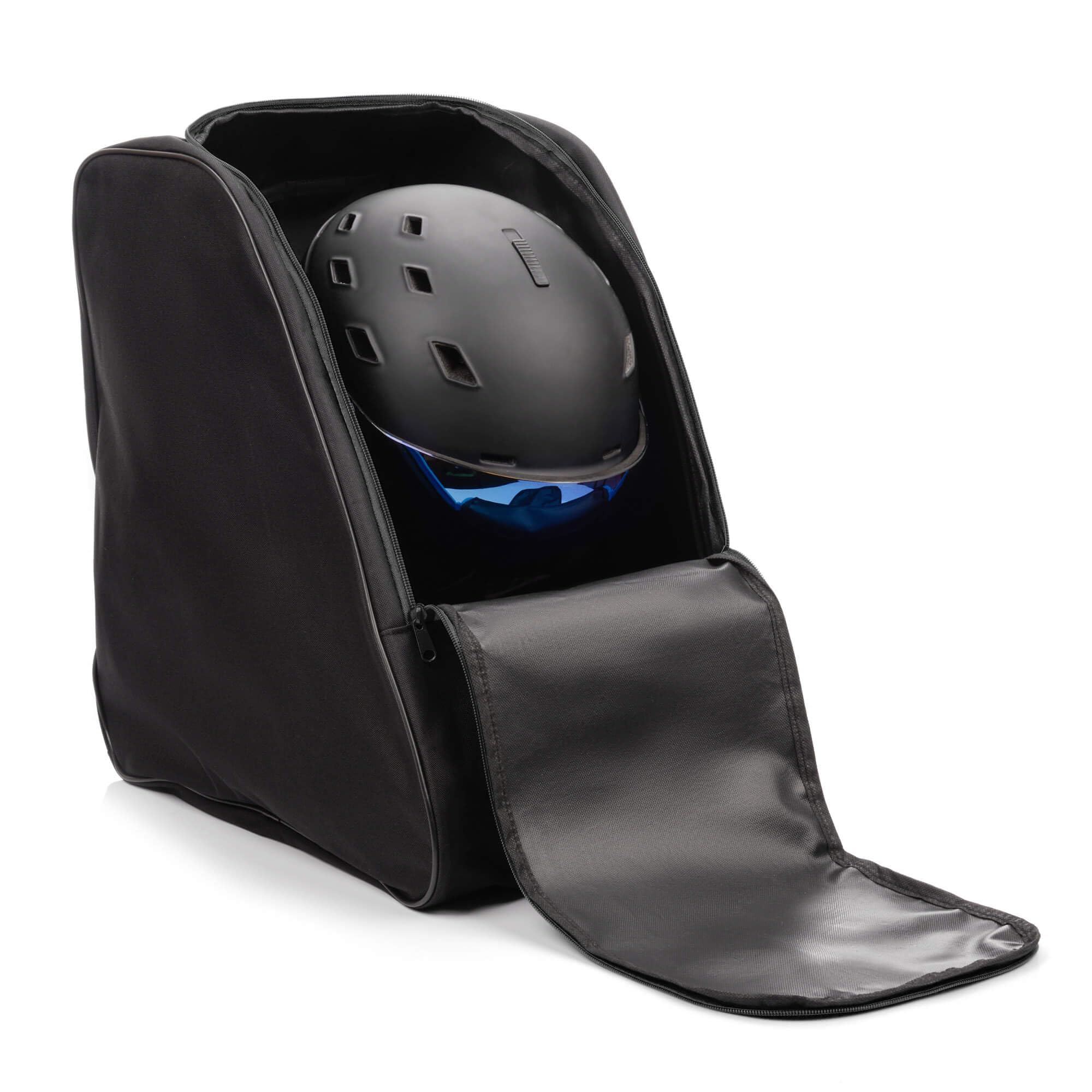 meteor Borsa Scarpe - Zaino per Scarponi da Sci Snowboard con Foro Drenante - Sacca Skate Pattini - Bag Casco Occhiali Guanti Multiuso