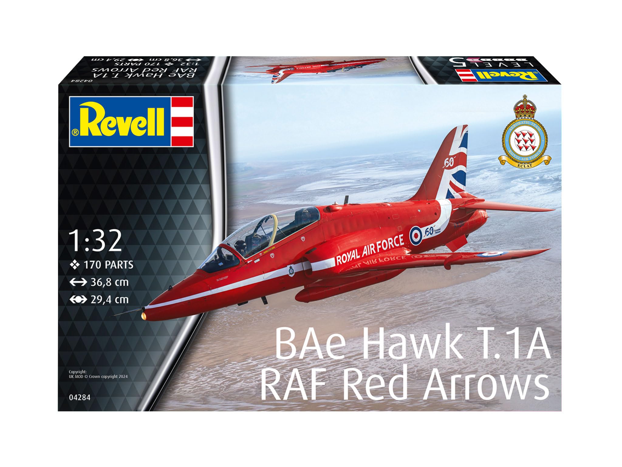 Revell Strzałki w skali 1:32 Hawk (czerwony)