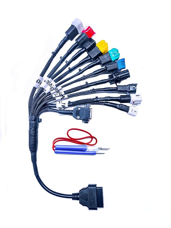 Tools Technician Bs6 Bike Cable with 11 Couplers Moulded Unbreakable