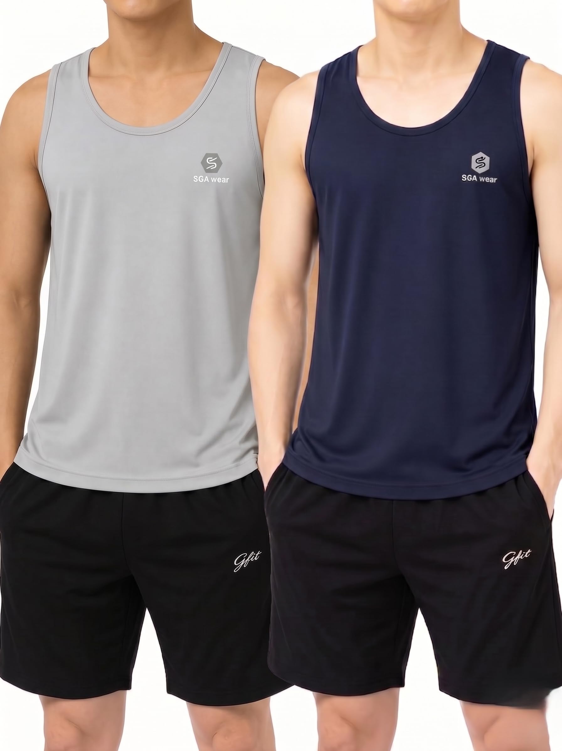 Round Neck Vest, Anti-Bacterial, Thermoregulating, Bamboo Spandex Shape Retaining Nylon Baniyan for Man, Soft and Sustainable Inner for Men, Combos-image-8