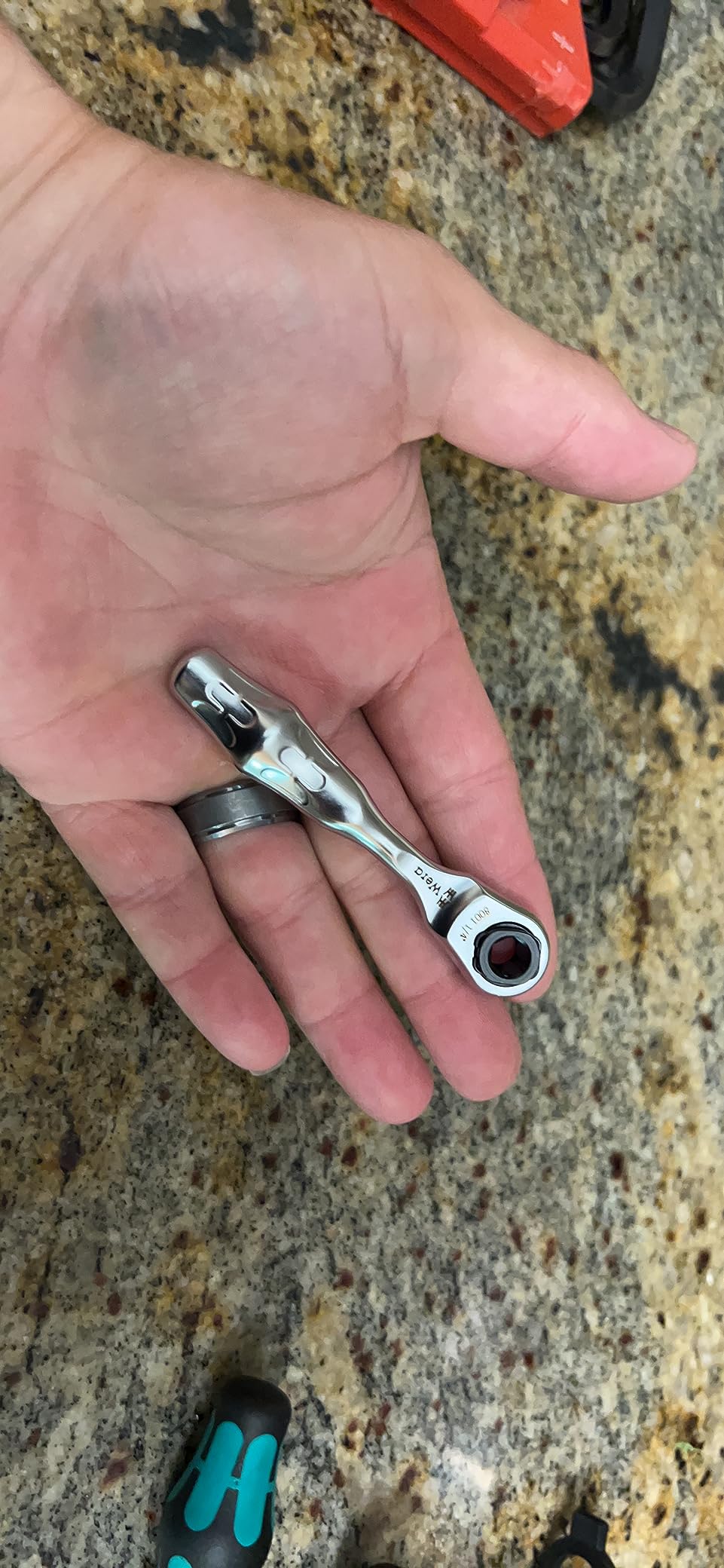 Wera 056490 Tool-Check Plus Bit Ratchet Set with Sockets - Metric photo review